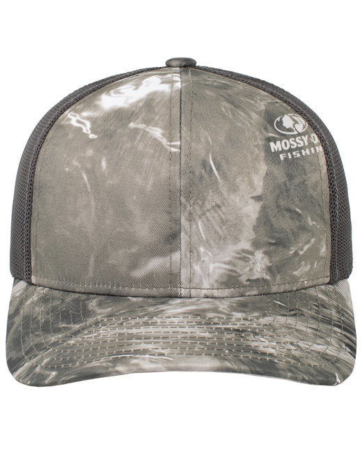 Pacific Headwear 107C Snapback Trucker Hat Doba OS GALT/ LT CHARCL